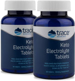 KETO Electrolyte Tablets - Keto Friendly - Full Spectrum Electrolytes - Dehydration - Keto Muscle Cramps - Helps Avoid Keto-Flu - Electrolyte Imbalance - Vegan - Gluten Free - BPA Free