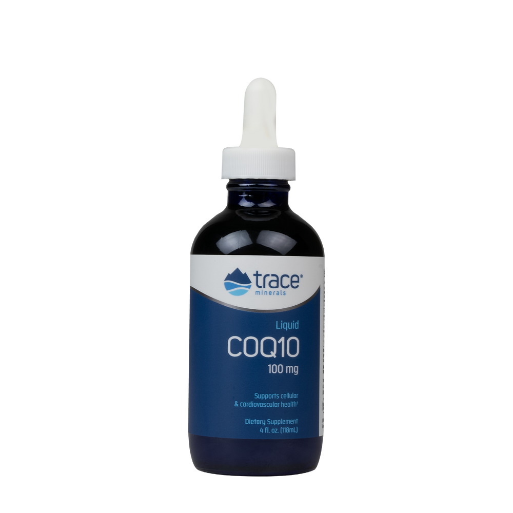 CoQ10 Liquid Supplement | Immune & Cardiovascular Health, Metabolism Support, Cellular Energy Booster with Essential & Trace Minerals, Gluten Free |