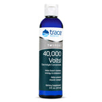 Trace Minerals – 40,000 Volts! (8oz) | Liquid Electrolyte Concentrate Drops | Relief of Dehydration, Leg & Muscle Cramps | Energy Support with Magnesium, Potassium, Sulfate, Boron & Trace Minerals - Earth's Pure 