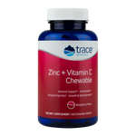 Zinc + Vitamin C Chewables-Raspberry - Earth's Pure 