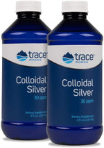 Trace Minerals Research Vegan Colloidal Silver, Bio-Active Silver Hydrosol Liquid Mineral Supplement, Certified Organic, Natural & Pure