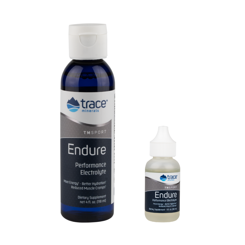 Trace Minerals – Endure | Sugar-Free Electrolyte Supplement for Peak Performance, Maximum Hydration & Energy | Balanced with Magnesium, Potassium Chloride, Ionic Trace Minerals