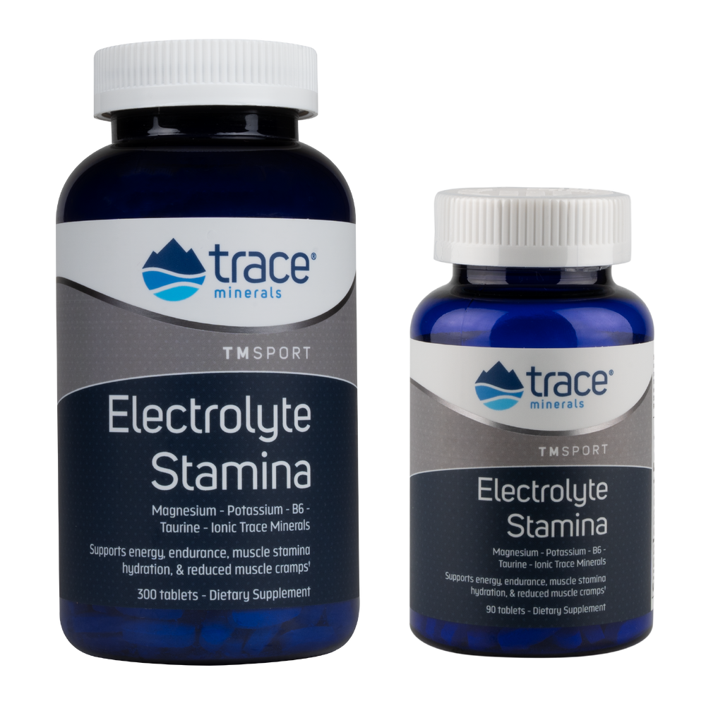 Electrolyte Stamina Formula Dietary Supplement with Magnesium & Potassium |Support Energy, Endurance& Reduced Muscle Cramps| Gluten Free & Certified Vegan|